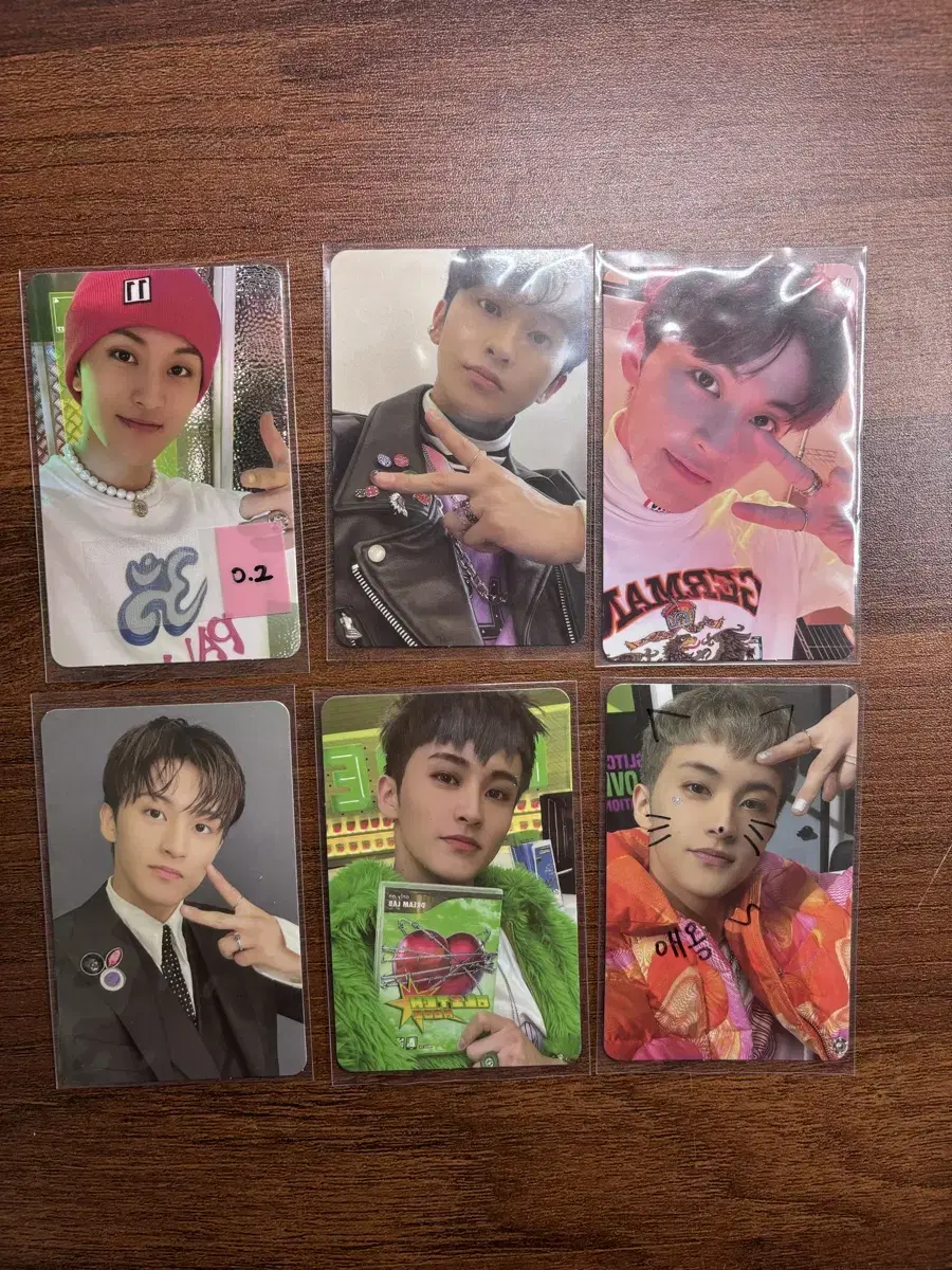 NCT mark photocard