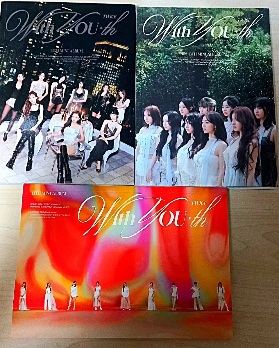 Twice With You album sell (unsealed/component selection)