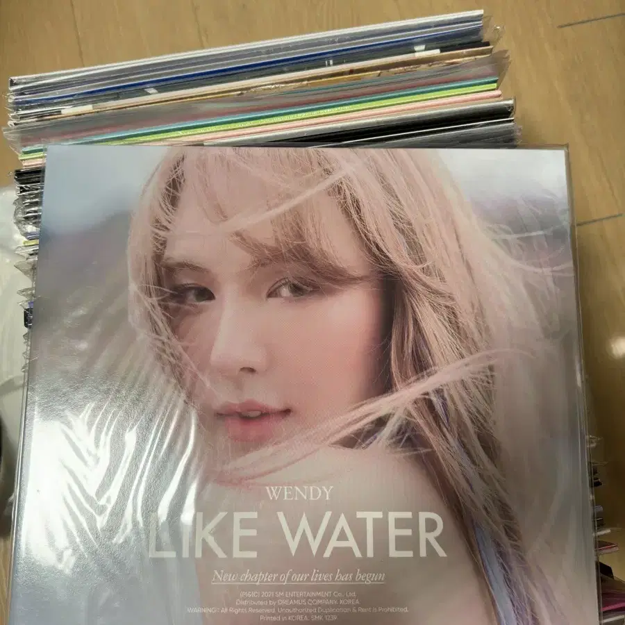 웬디 like water lp 미개봉 판매