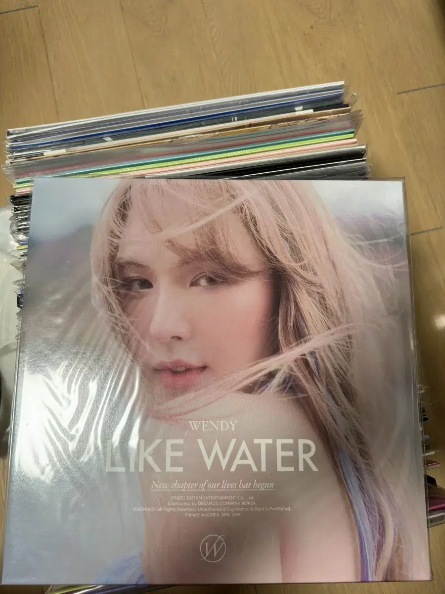 웬디 like water lp 미개봉 판매