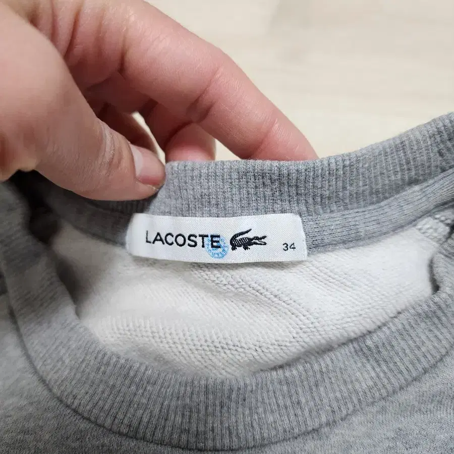 라코스테 lacoste 스웻 셔츠