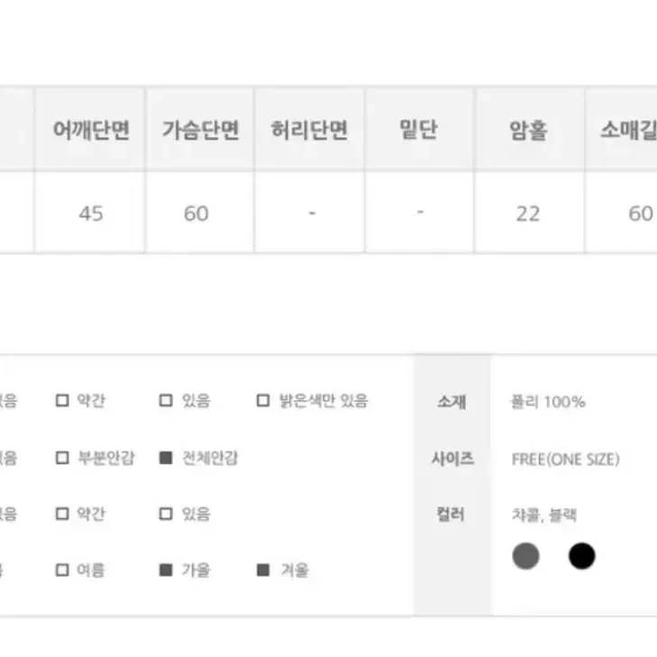 애니원모어 레이브 떡볶이 숏 코트 블랙