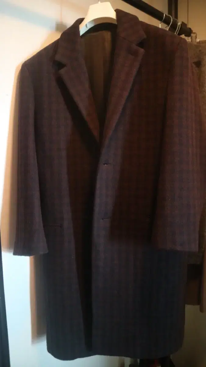 Lemaire 22FW Chesterfield Check Coat