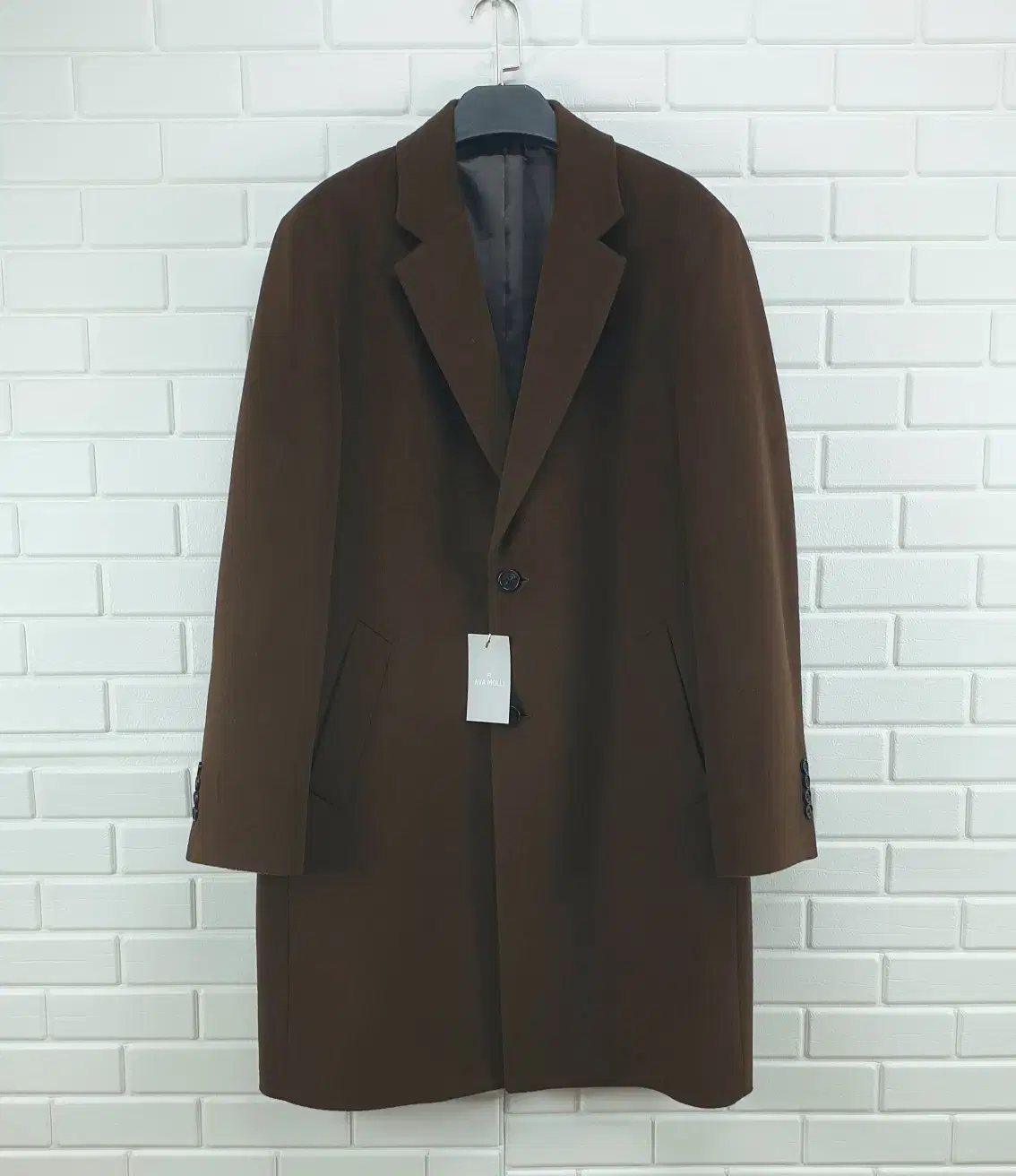 [100]Abamoli Cashmere (100%) Coat (New)