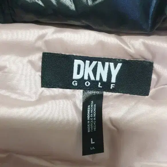 DKNY 골프 여성 풀집업 구스패딩 통66