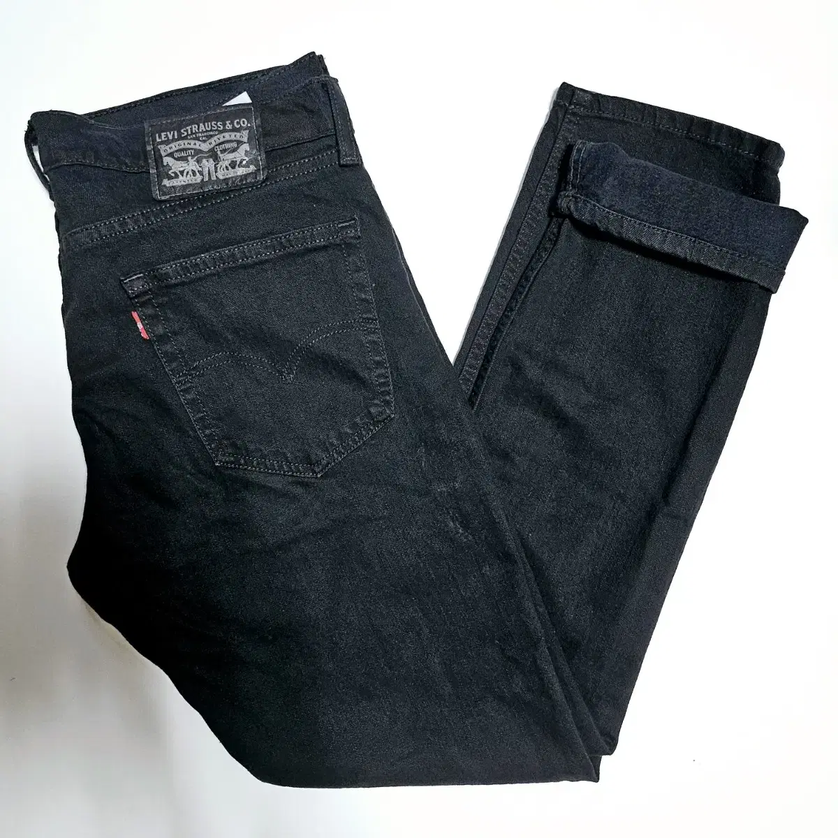 [Levi's] Blacktab 511 Slim Straight Stretch jin Black/32x30