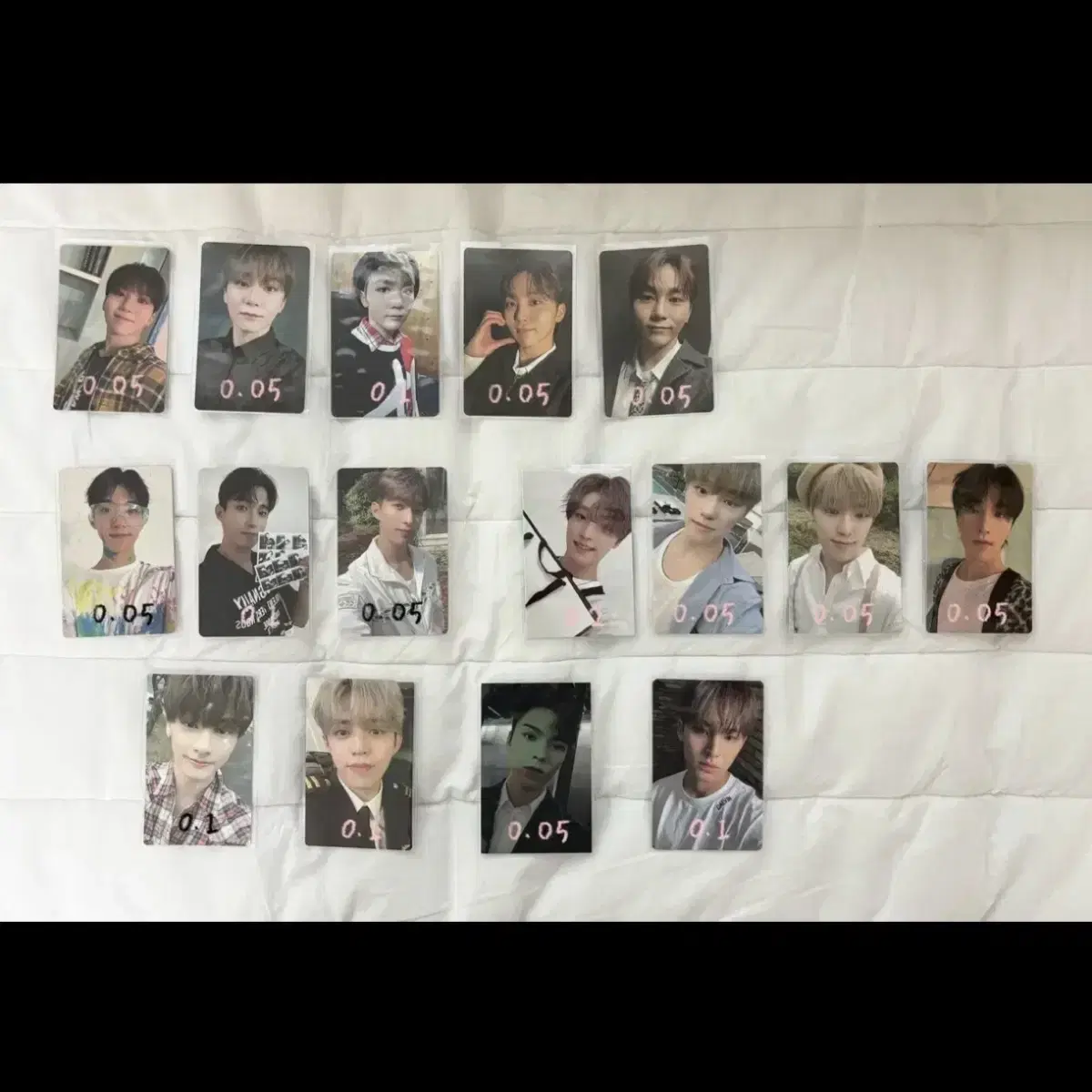 Seventeen Photocard (Seungkwan dino dk jun Coops vernon Mingyu)