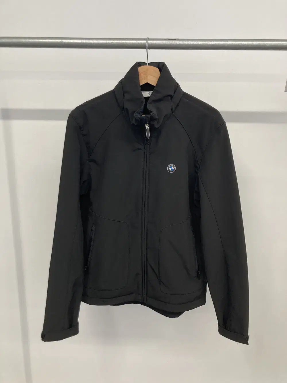 BMW windproof brushed fleece puffer jacket