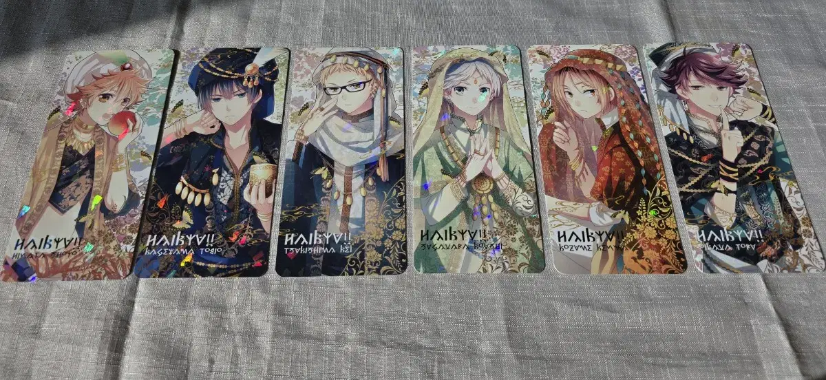 Haikyuu Fantasy Medieval Deck of Cards