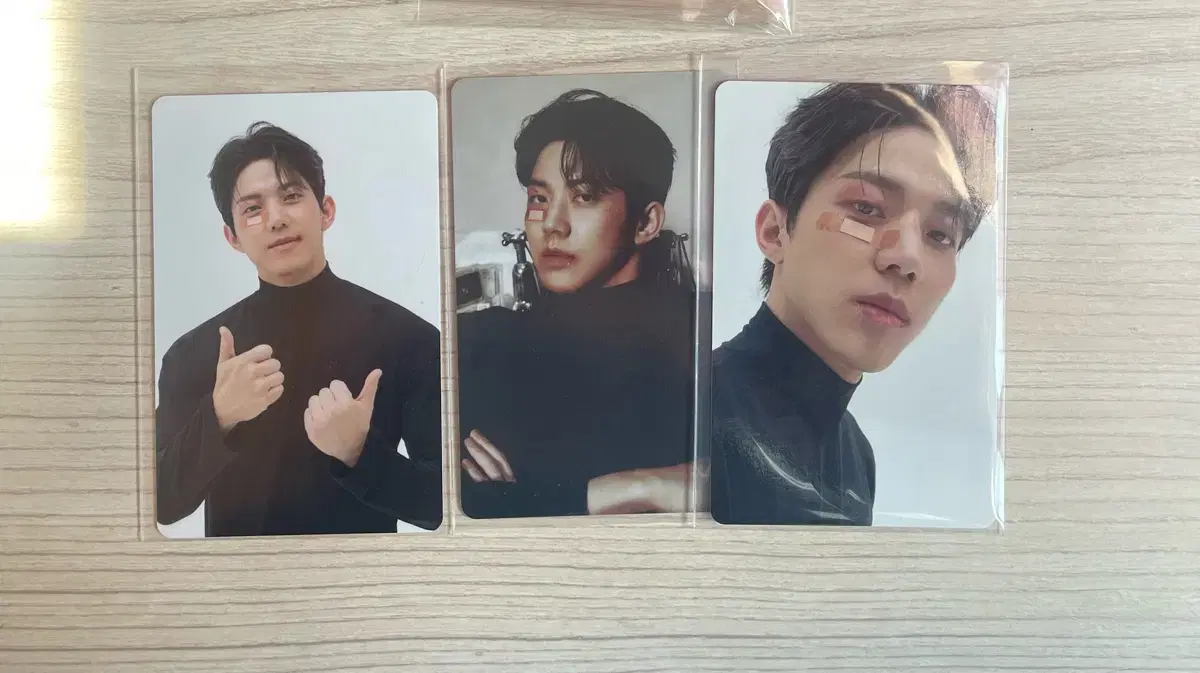 Day 6 Done photocard bandaid square vahn buncheol