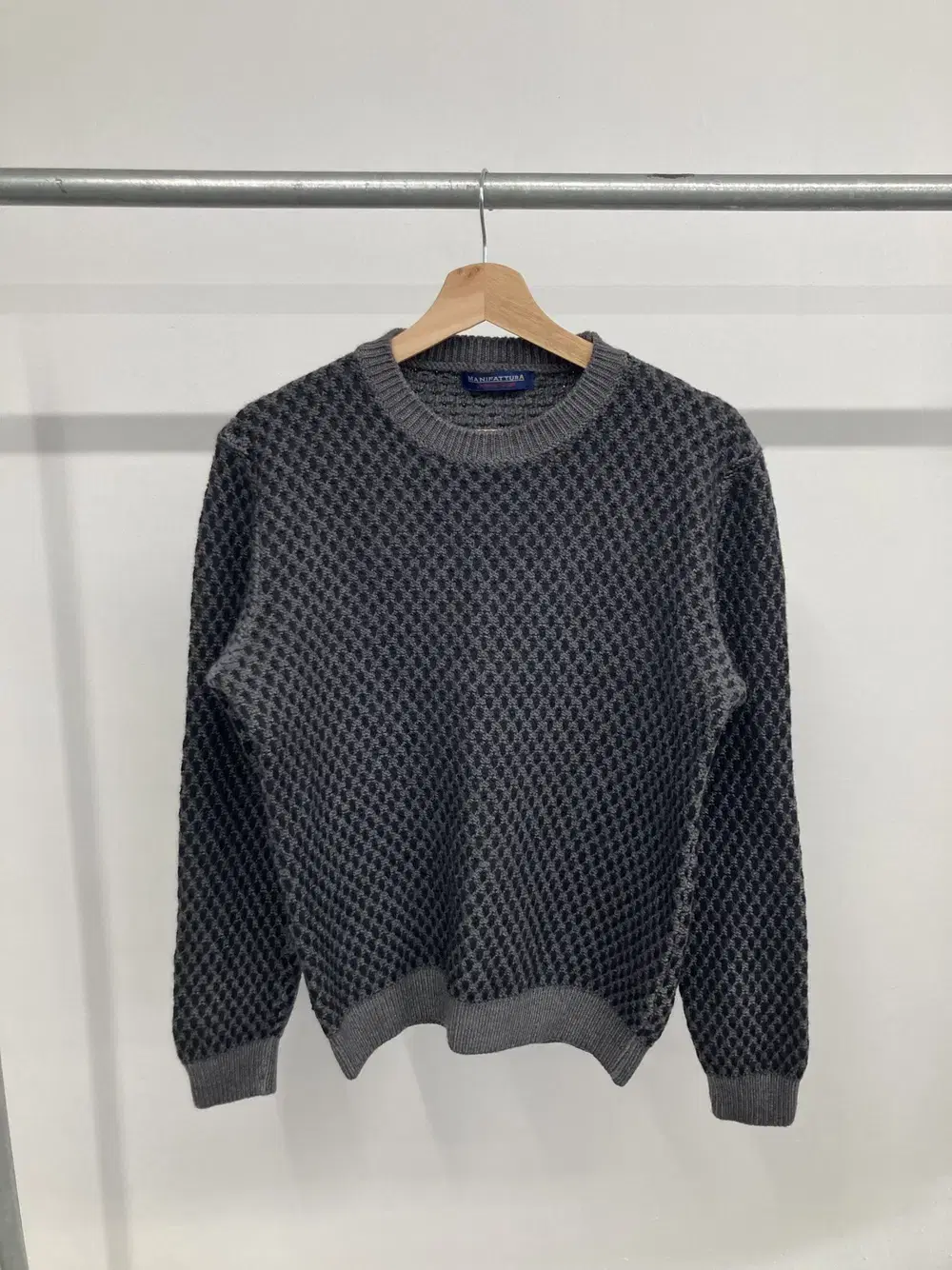 Danielle Piessoli Pure Wool Round Neck Knit