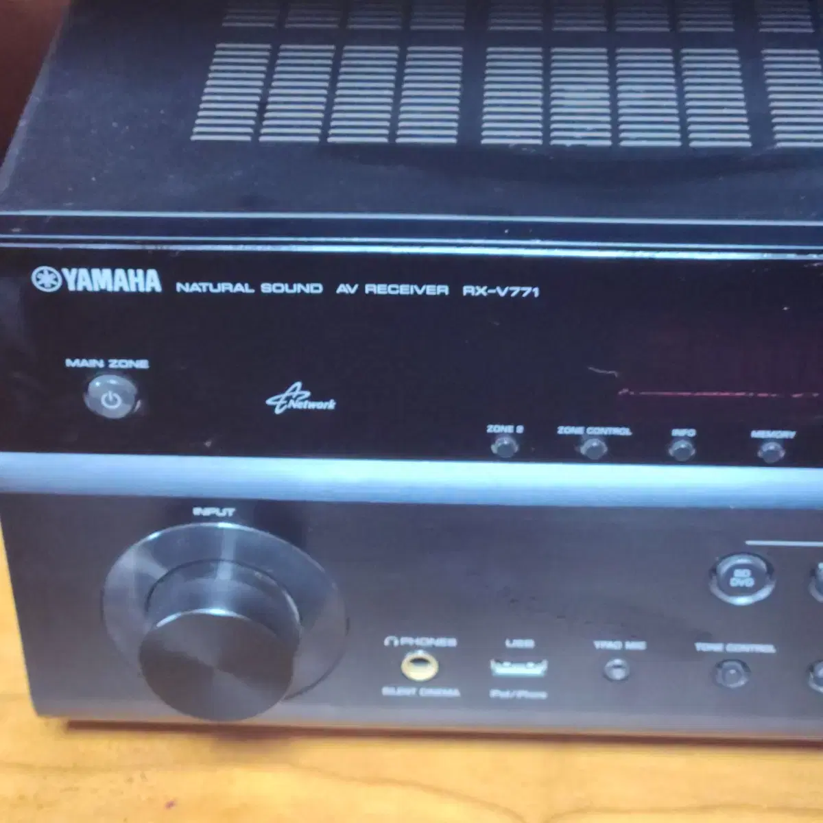 YAMAHA RX-V771 AV RECEIVER 고장품.정크