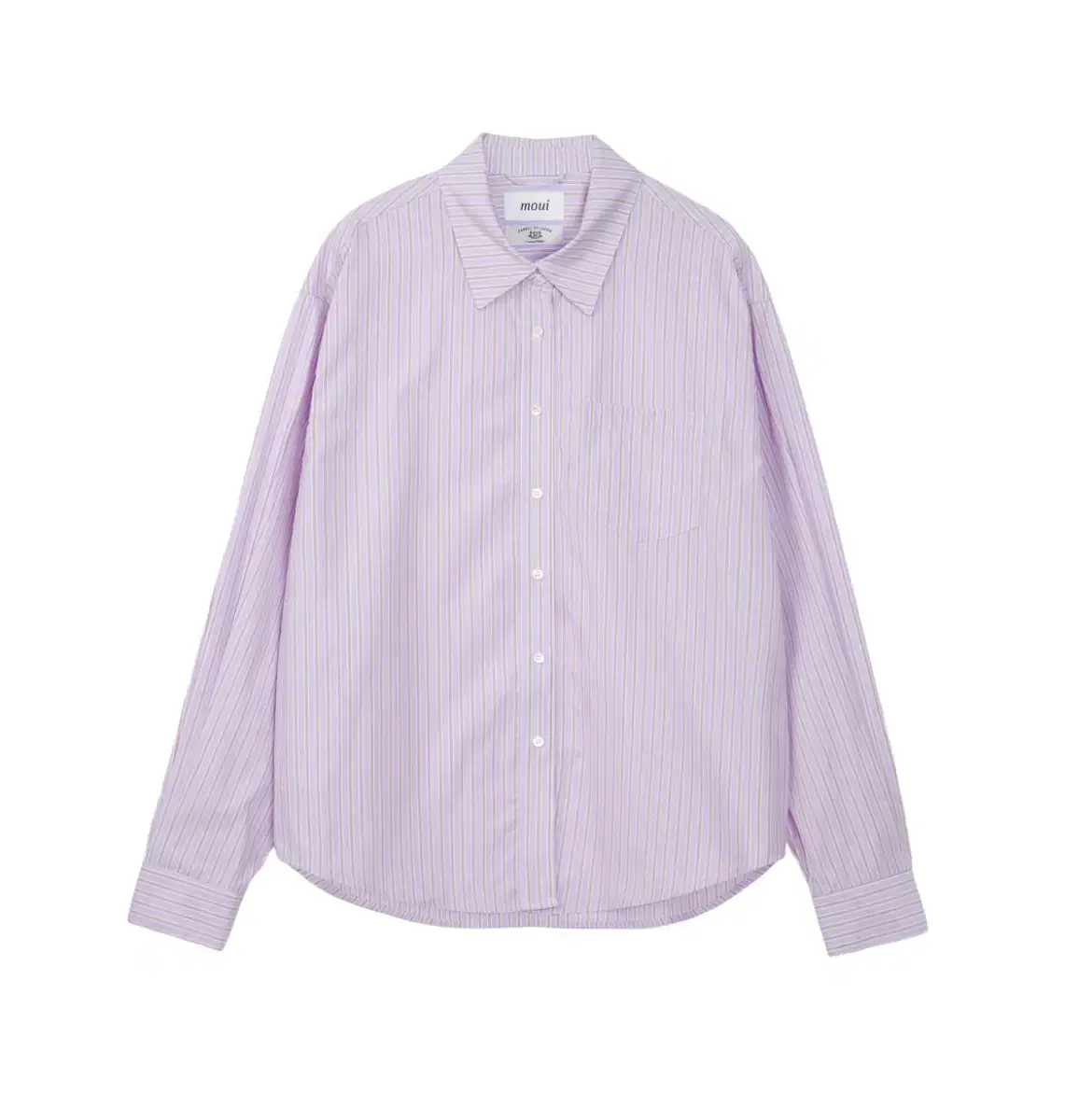 moui Classic shirt (STRIPE : KUWAMURA)