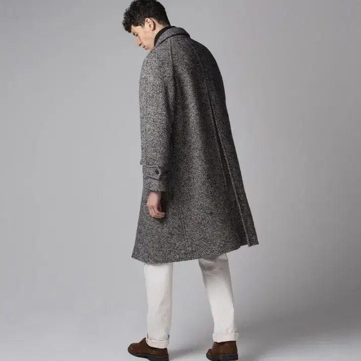 드레익스 헤링본 래글런 코트 IT54 Drakes raglan coat