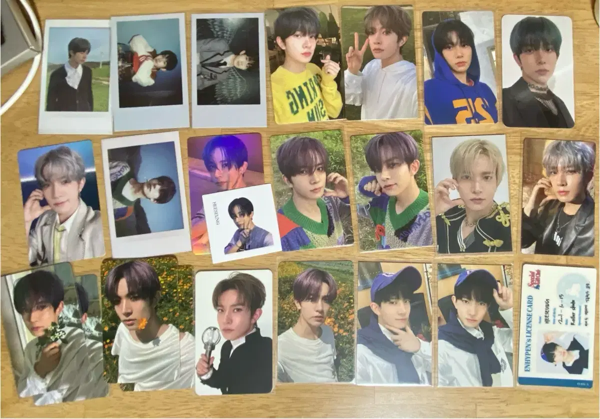 enhypen heeseung photocard photocard