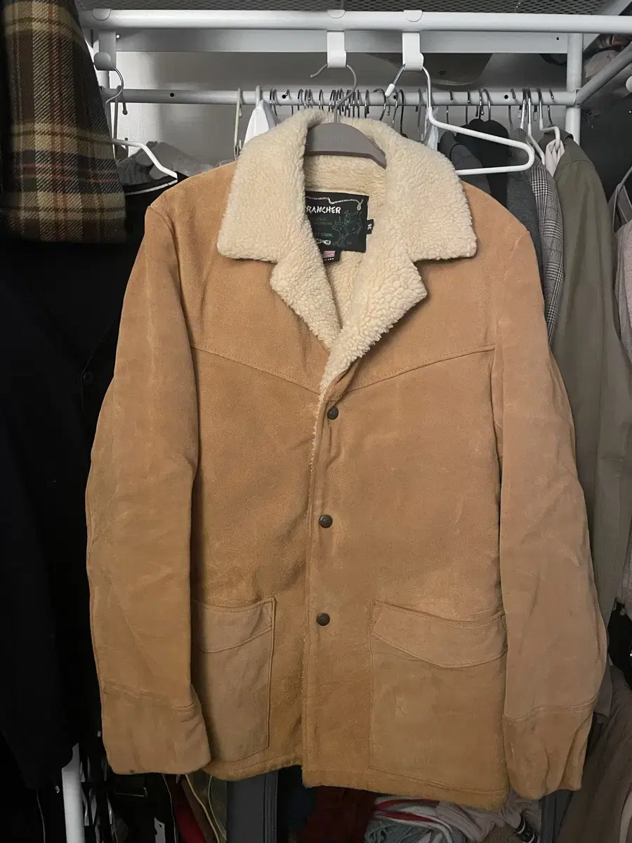 Short Brothers Rancher Suede Jacket size 36