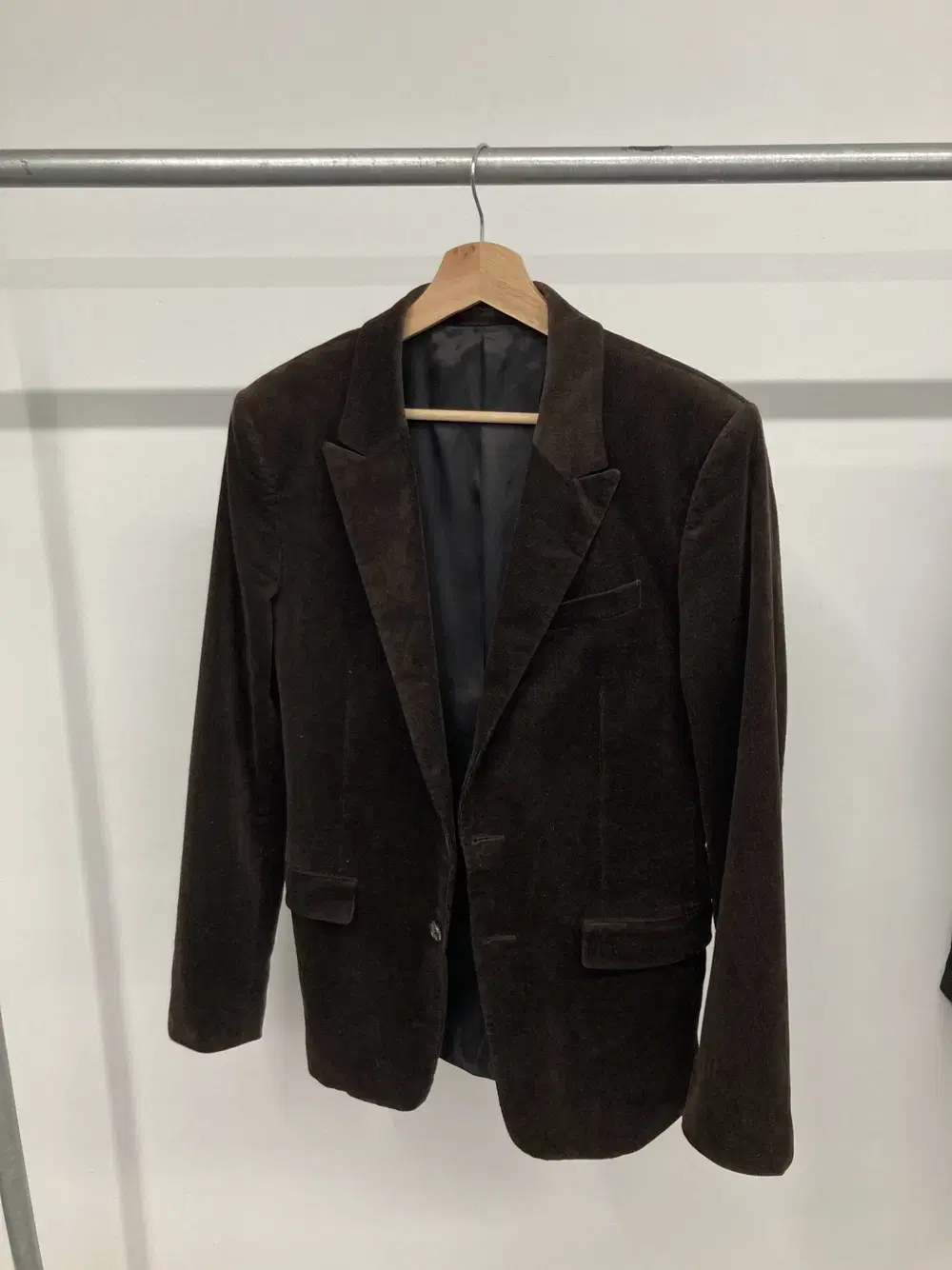 Solid Homme Dark Brown Corduroy Jacket