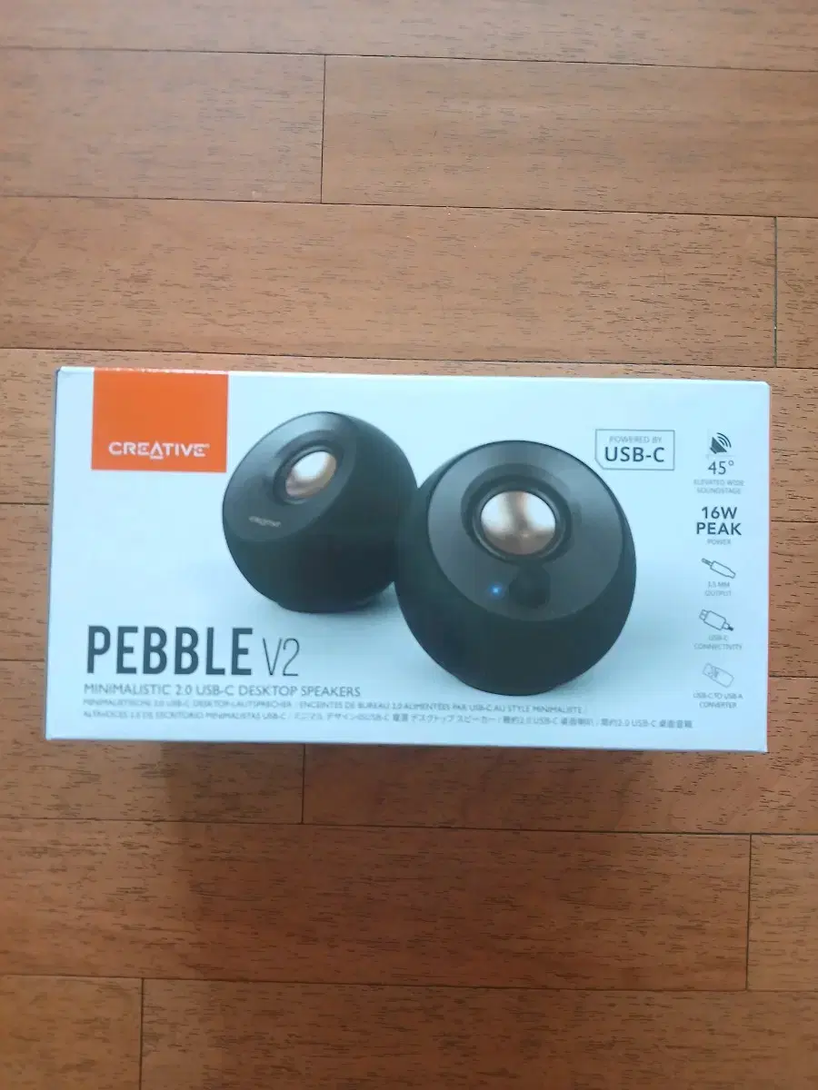 [미개봉 택포] 크리에이티브 페블 V2 스피커 PEBBLE V2