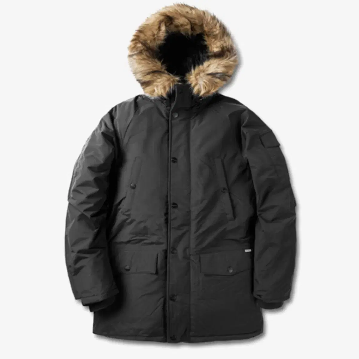 [M] Calhart Anchorage Parka Black