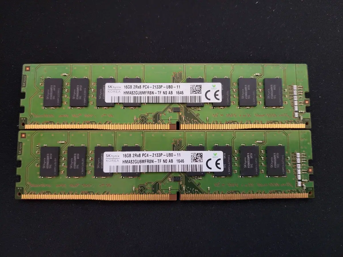 하이닉스 ddr4 pc4 2133p 16gb 두개 총 32gb