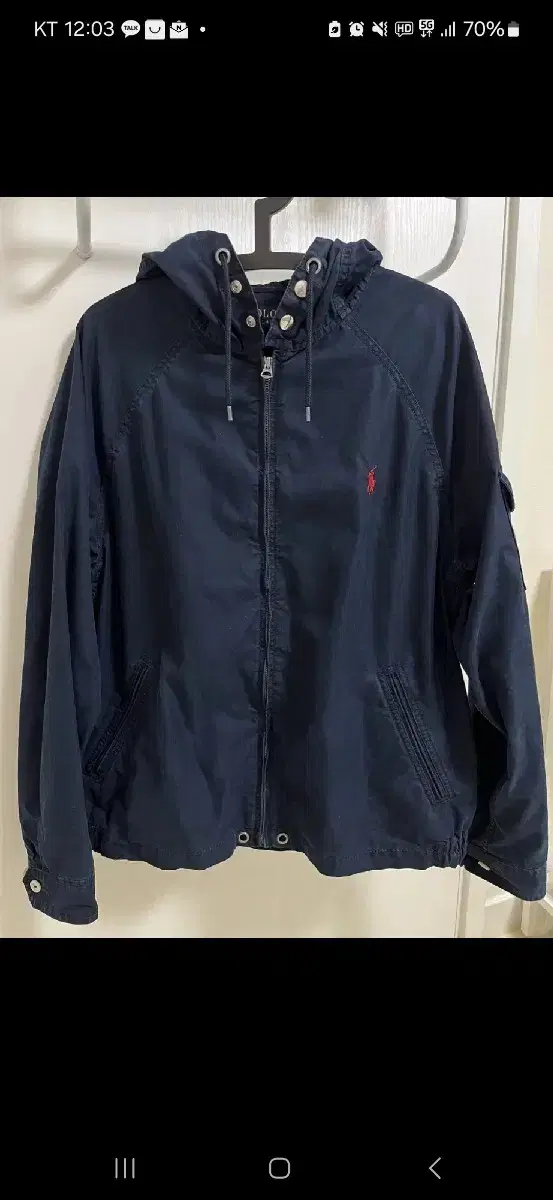 Polo Ralph Lauren Windbreaker Utility Jacket Navy Size L