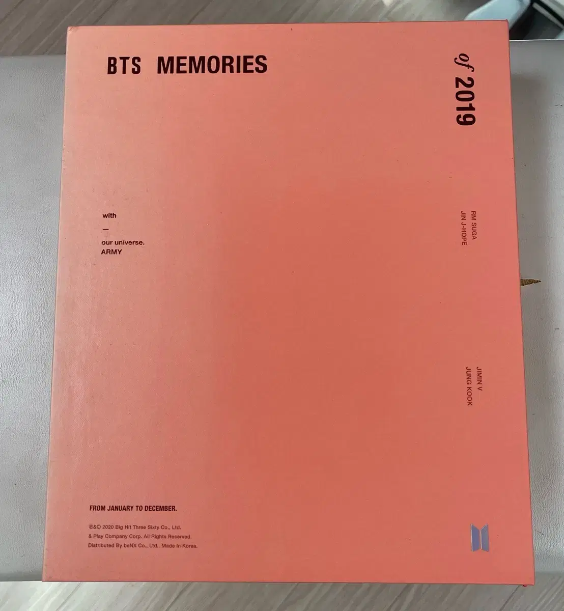 급처 방탄소년단 bts 2019 메모리즈