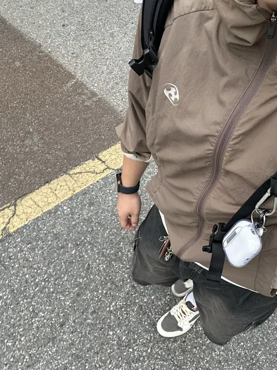 San San Gear Windbreaker Alpha Brown