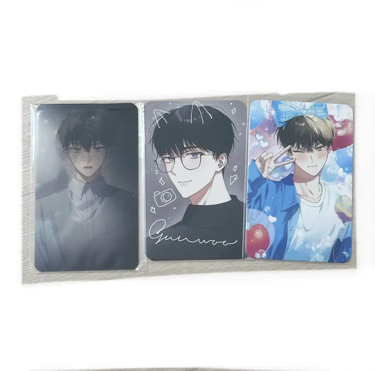 Demotjuk Chuangnim Bae Se Jin Liu Jianwu lenticular photocard wts Goods Shinka Tongpan Sharing pre-order benefit