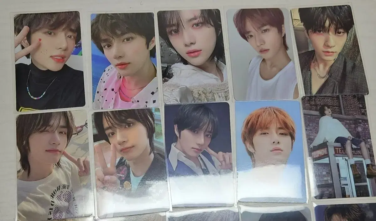 Soobin txt, Beomgyu, taehyun photocard wts.