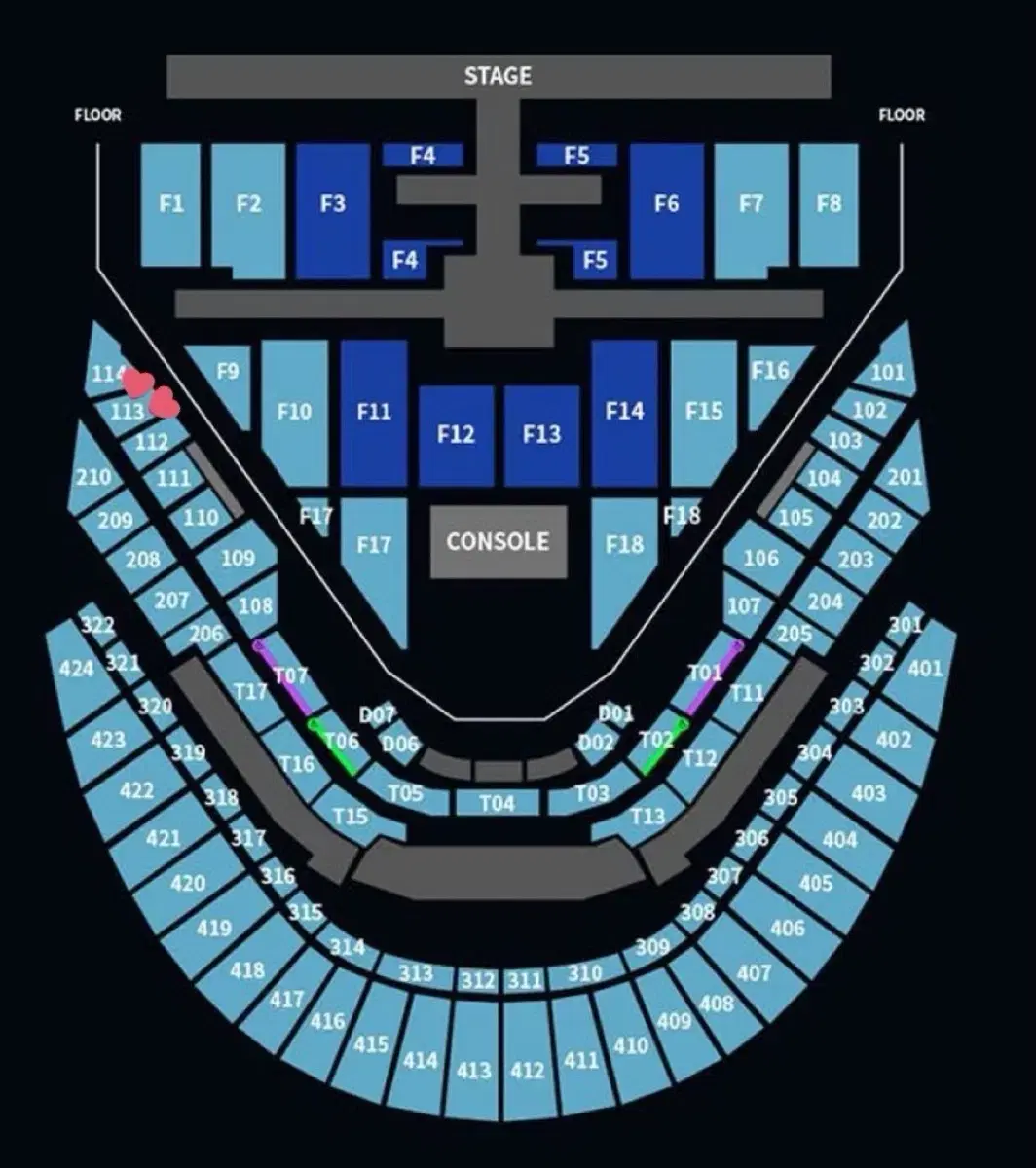 티포) NCT 127 엔시티 일이칠 콘서트 1층 양도