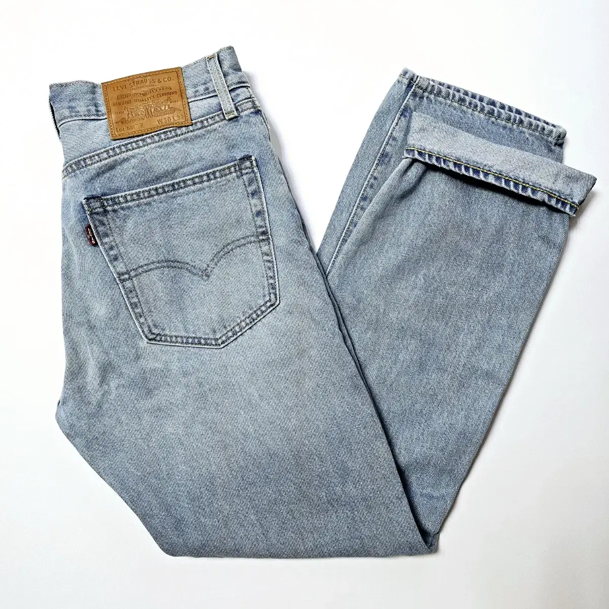 [Levi's] 551Z Big E Attitude Straight Denim jin Light Blue / 30X32