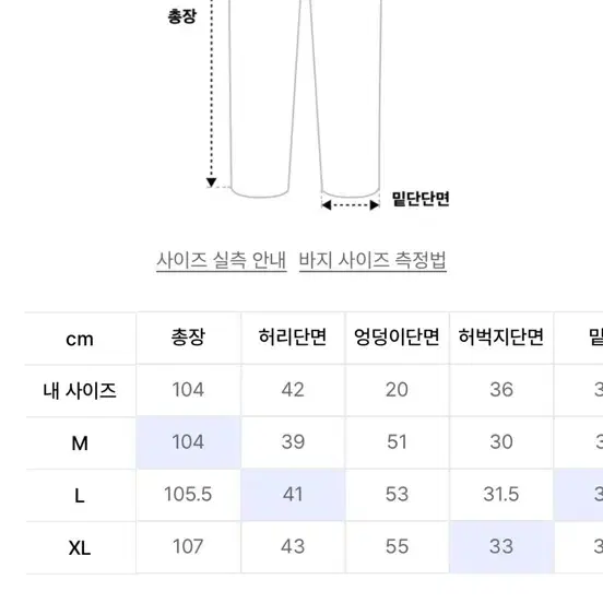 매스노운 오블리크 지퍼 데님 m