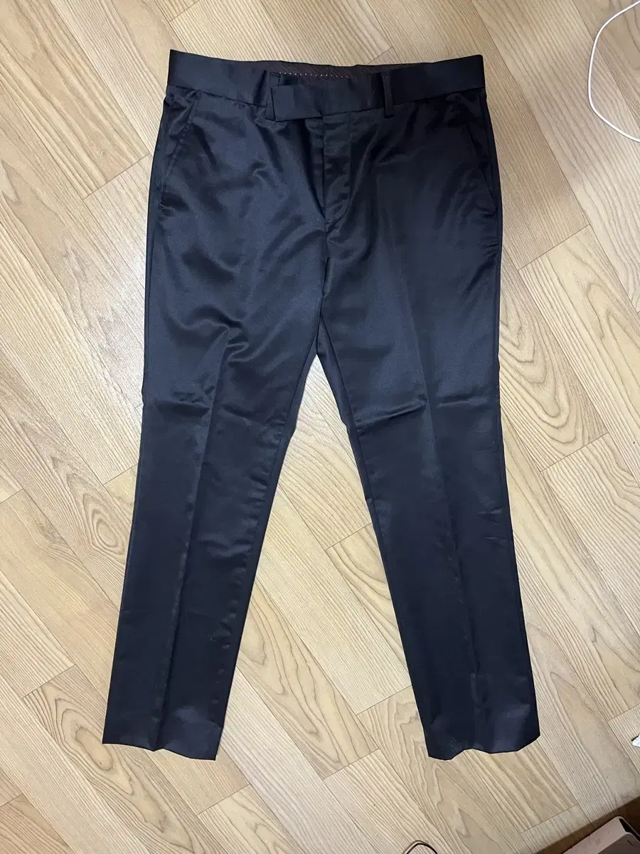 PSPaulsmith Satin Tapered Slacks 30