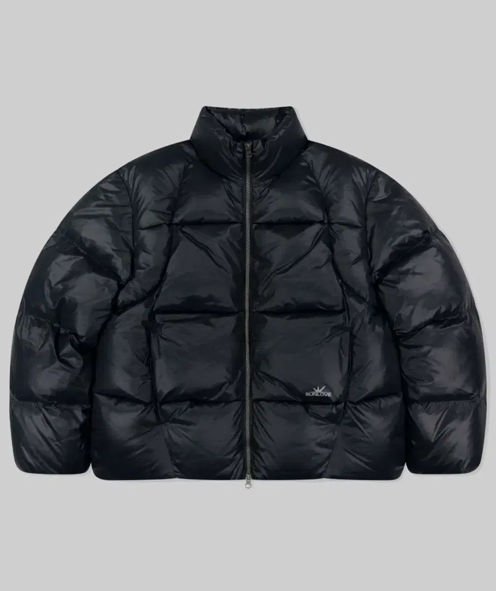 썬러브 Toray Slice Down Jacket Black 패딩