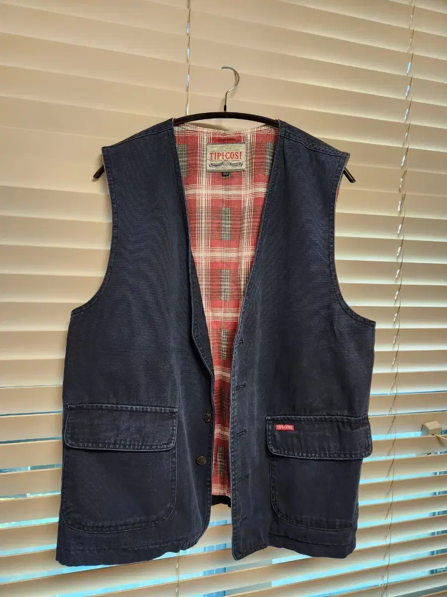 TIPICOSI Canvas Denim Vest Best Workwear Western Vahn