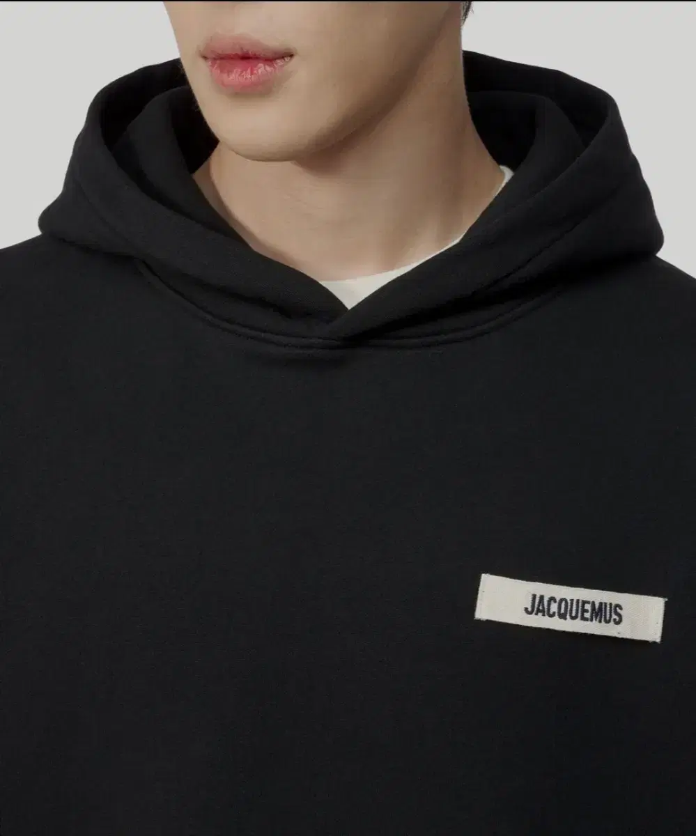 Jacquemus Hoodie Black XL (Le Hoodie Grosgrain Hood)