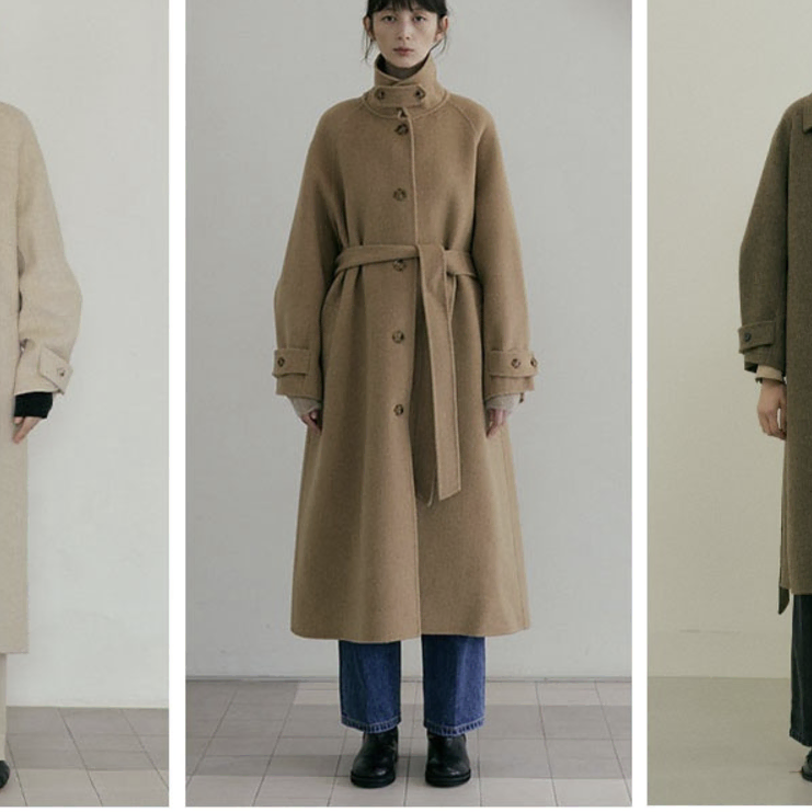 링서울(LINGSEOUL) handmade wool trench coat