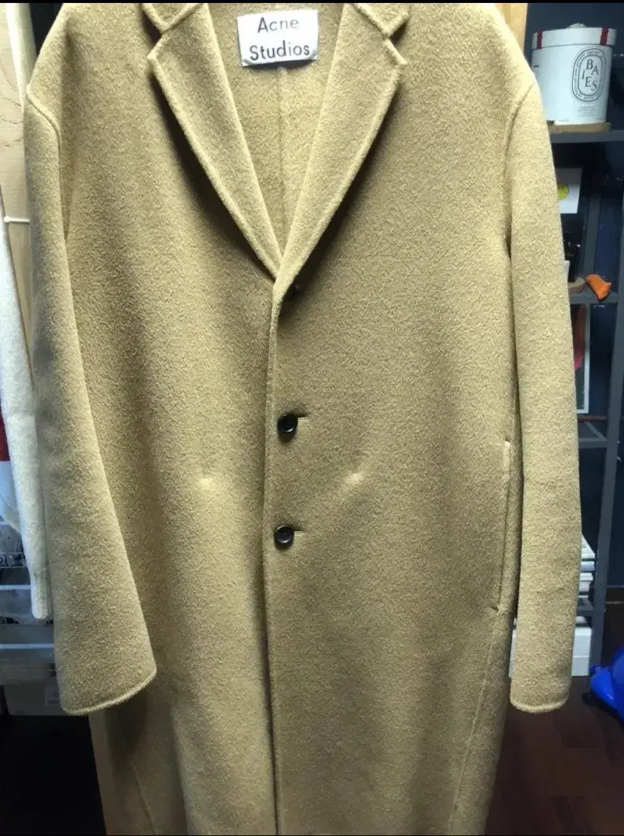 Acne studio camel coat