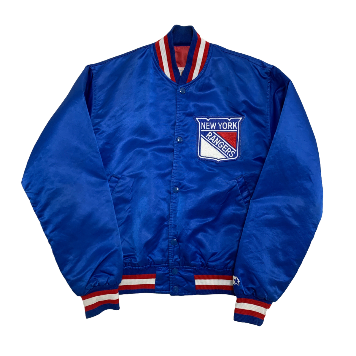 [M]Starter New York Rangers Varsity Jacket (A1-11-65)