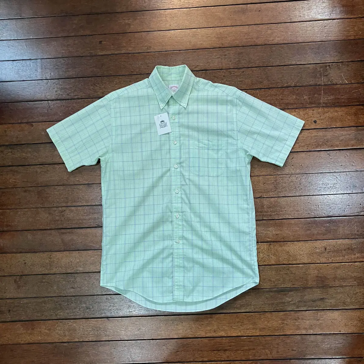 Brooks Brothers Check Short Sleeve Shirt