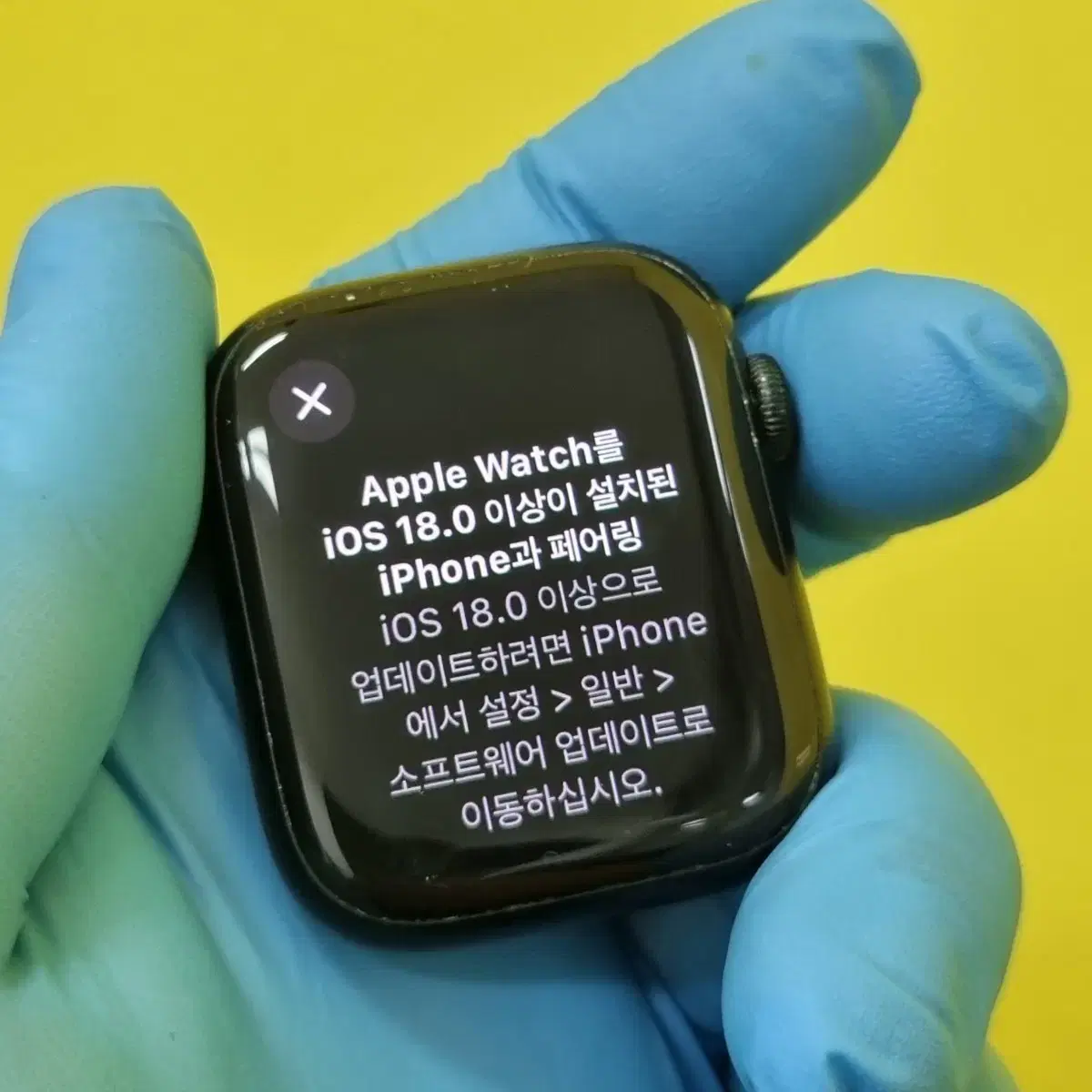 애플워치 8 93% 45MM GPS 블랙 팝니다!