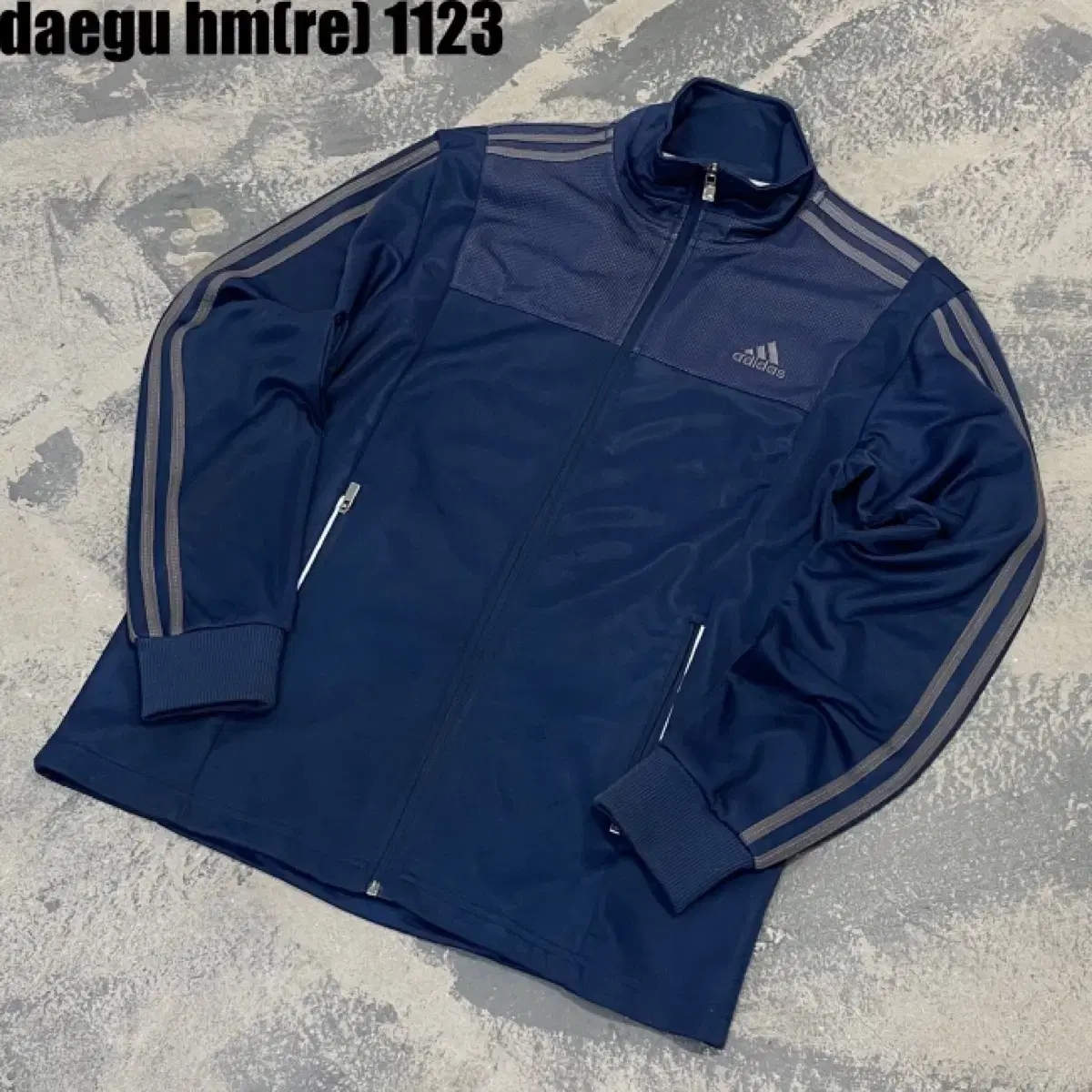 100% Adidas training top with zip-up jacket