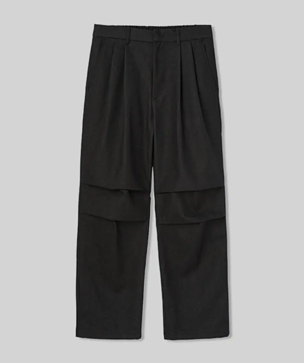 (2) Fabregas Denim Parachute Pants Stone Black