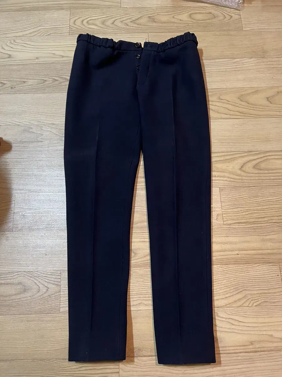 Burberry Prosum Wool-banded Slacks 30