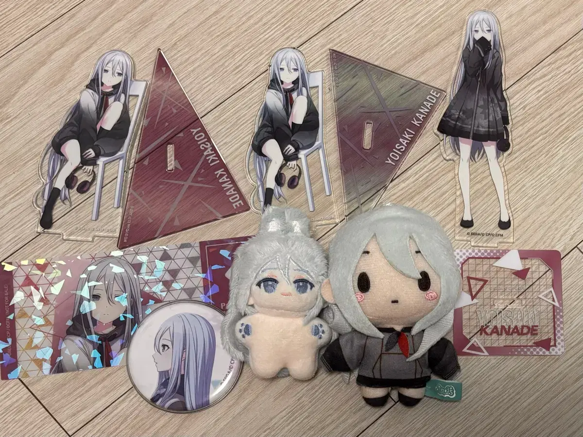 Pseka Yoisaki Kanade acrylic stand Somyi doll nui ticket kangchong nade