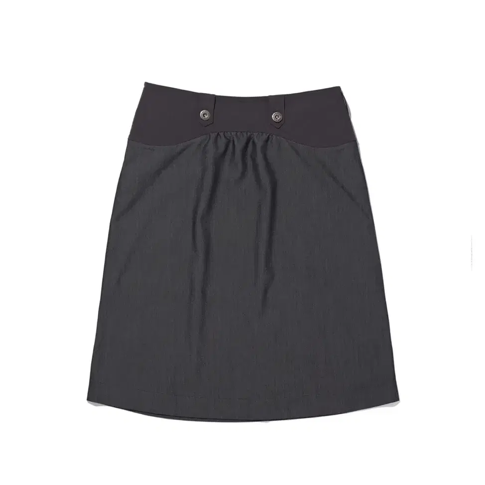 미스치프 POCKET BAG FLARED SKIRT-CHARCOAL