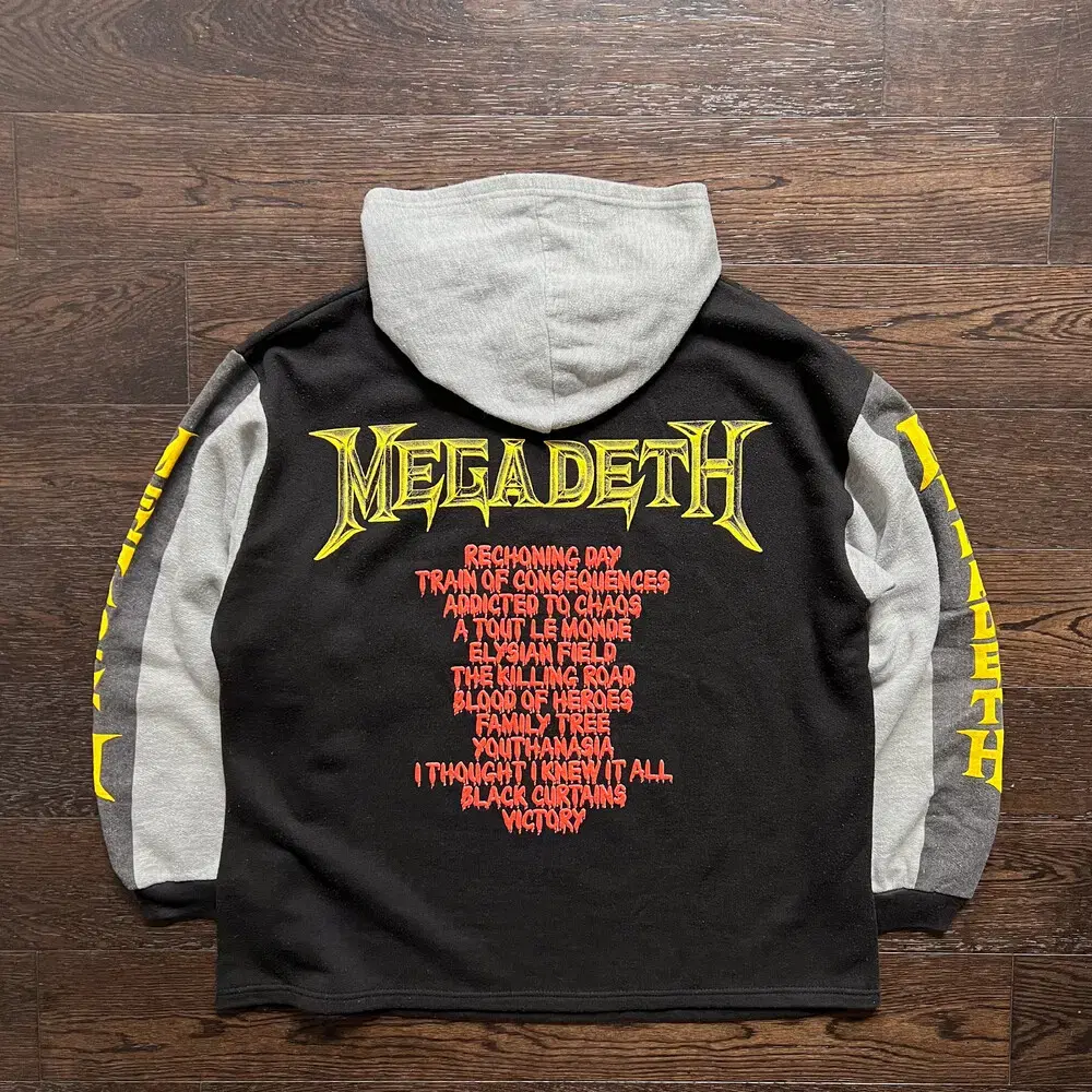 90's 메가데스 Megadeth Hoodie