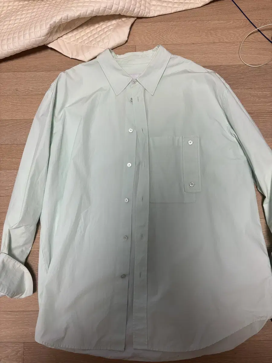 Solid Homme Mint Green Shirt Back Logo 50