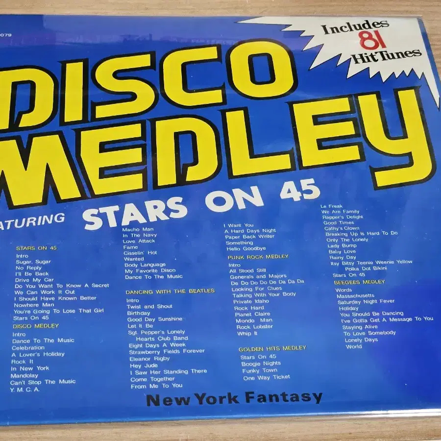 Disco Medley 81 Hits Tunes (LP)