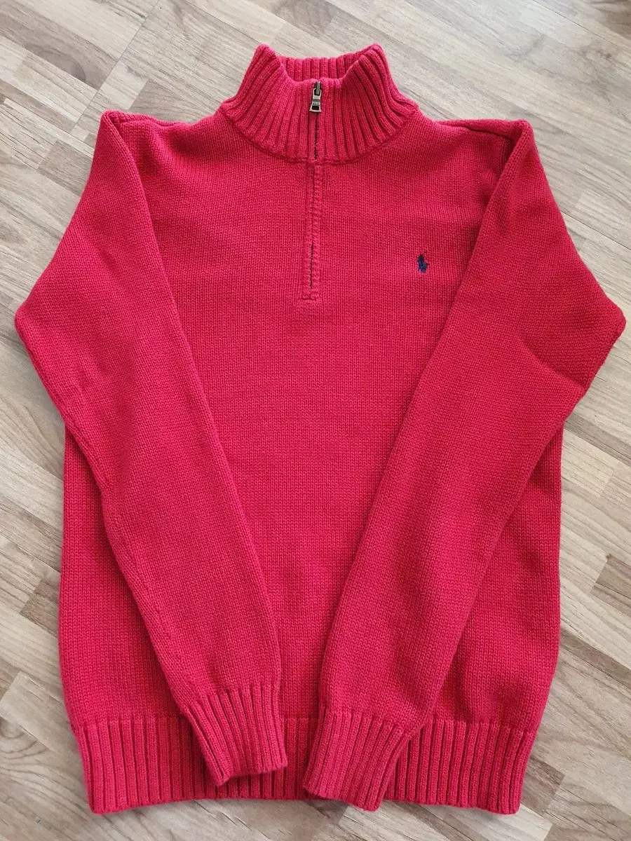 Polo Boys' Red Zip-Up Knit (size XL)